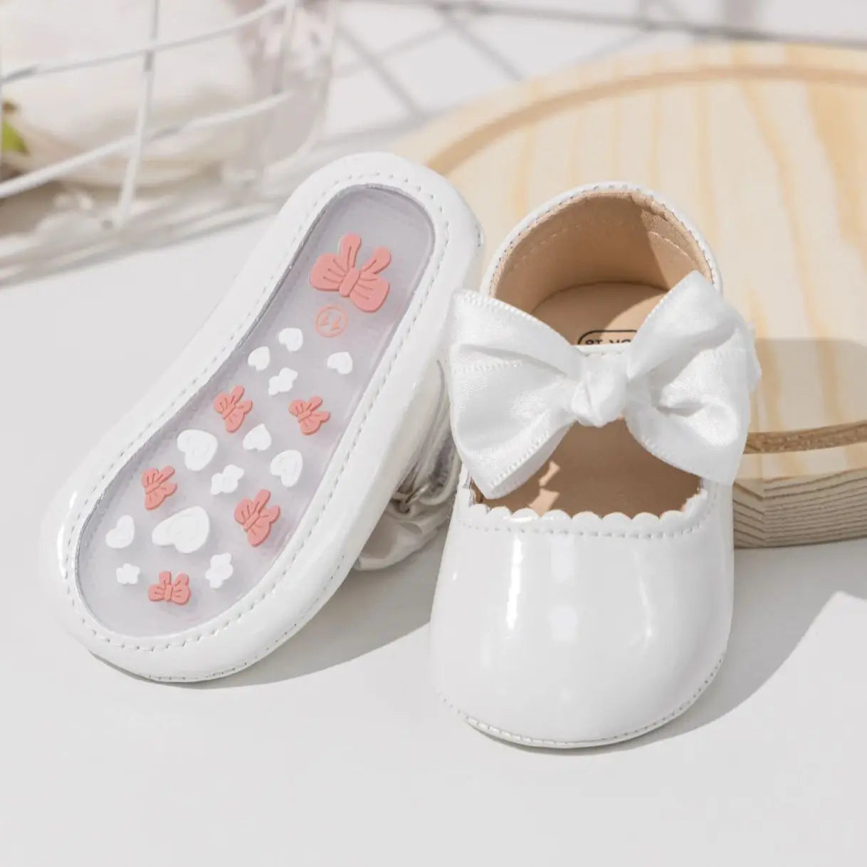 Baby Girl Bow Shoes