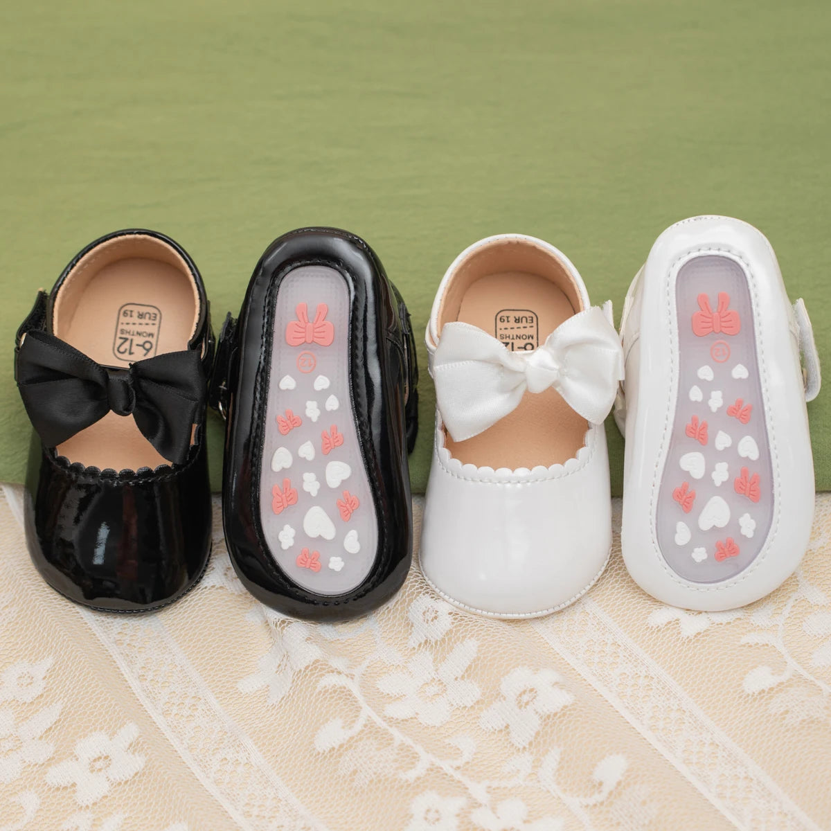 Baby Girl Bow Shoes