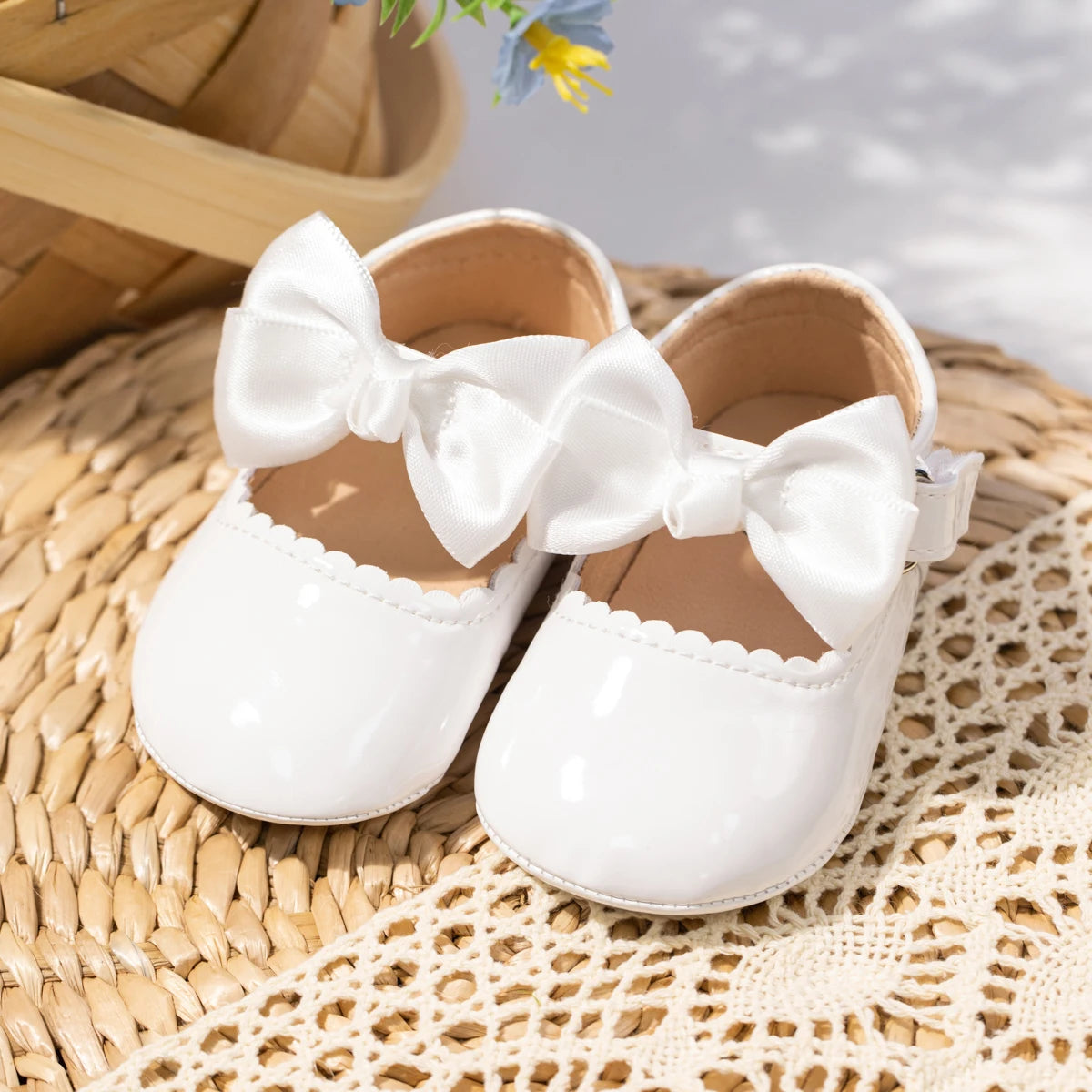 Baby Girl Bow Shoes