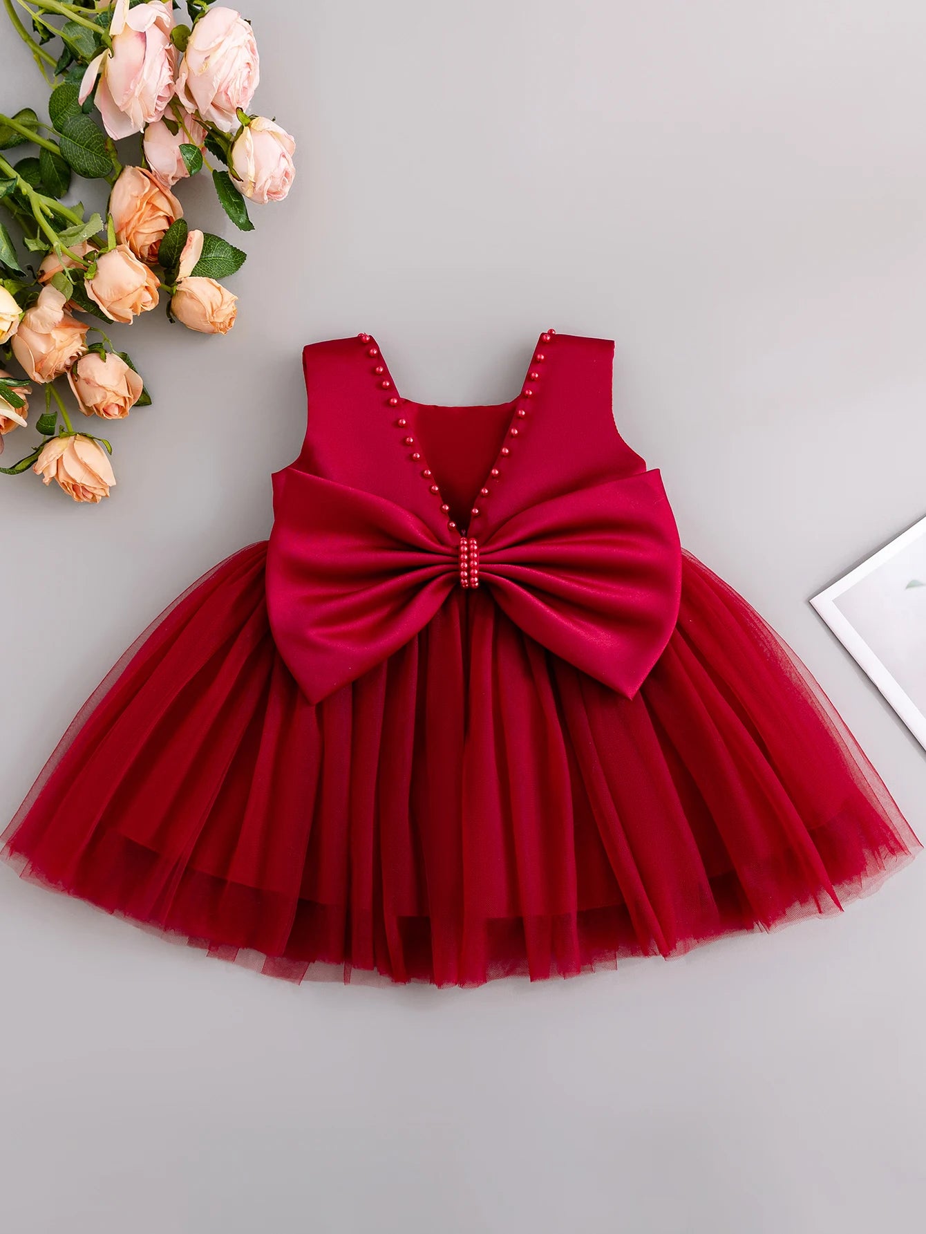 Luxury Floral Baby Girl Dress