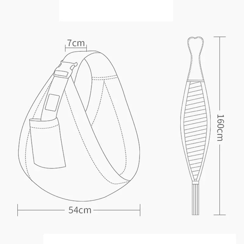 AirNest™ 2-in-1 Baby Wrap & Nursing Cover