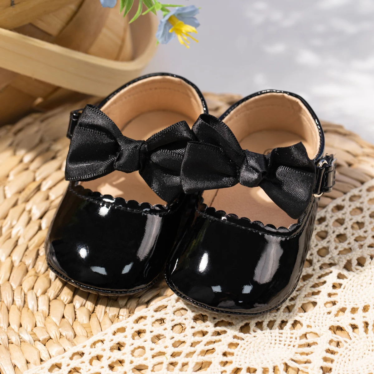 Baby Girl Bow Shoes